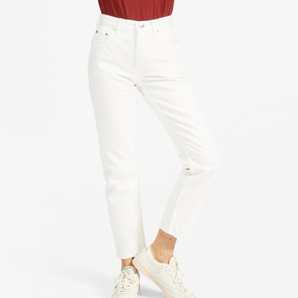 Everlane High Rise Straight Jean